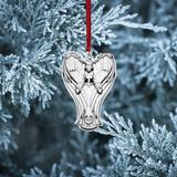 Wallace 2022 Sterling Angel Ornament 22Nd Edition Sterling Silver in Gray/Yellow | 4 H x 0.25 W in | Wayfair 5291991L