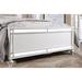 Rosdorf Park Ilianka Standard Bed Metal in Brown/White | 62.25 H x 63 W x 86.25 D in | Wayfair 59AC920B042243819A67D55D46836DA2