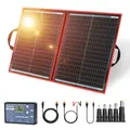 Anaka – kit de panneaux solaires 100w 18V flexibles et pliables portables pour l'extérieur pour