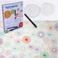 Spirograph-Design de luxe avec engrenages et roues imbriqués design en spirale jouets à dessiner