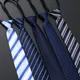 Cravate à carreaux pour hommes accessoires de chemise minces cravate d'affaires robe de mariée
