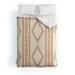 Little Arrow Design Co Cadence Stripes Rust Beige Made To Order Full Comforter