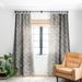 1-piece Blackout Indra Poppy Denim Made-to-Order Curtain Panel