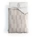 Little Arrow Design Co Cosmo Tile Khaki Made To Order Full Comforter Set