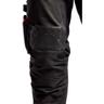 Blaklader - Services Pantaloni da lavoro Riptstop con tasche a goccia Nero / Giallo 44