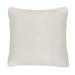 HiEnd Accents Porto Matelasse Textured Euro Sham, 27"x27"