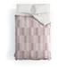 Little Arrow Design Co Cosmo Tile Mauve Made To Order Full Comforter Set