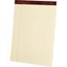 Pendaflex-1PK Ampad Gold Fibre Legal Rule Retro Writing Pads - 50 Sheets - Wire Bound - 0.34 Ruled - 20 Lb Basis