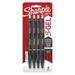 Sharpie S-Gel Pens 0.5 mm Pen Point Size Black Gel-based Ink 4 Pack