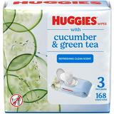 Huggies Scented Cucumber & Green Tea Wipes 3 Pack 168 Total Ct (Select for More Options)