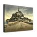 Canvas Print: South Front From The Dike Mont St. Michel France circa 1890