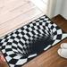 SchSin Floor Mat Illusion Non Slip Area Rug 3D Carpet Visual Illusion Rug