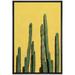 wall26 Framed Canvas Print Wall Art Neon Mexico Colorful Desert Cactus Succulent Nature Wilderness Photography Realism Floral Botanical Multicolor for Living Room Bedroom Office - 24 x36