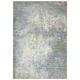 Rizzy Rugs Princeton Area Rug PRI106 Blue/Gray Petals Vines 18 x 18 Rectangle