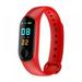 Fitness Tracker Watch Heart Rate Monitor IP67 Waterproof Smart Bracelet Pedometer Sleep Monitor Men s and Women s Fitness Smart Watch Activity Tracker (Red)