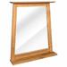 Bathroom Mirror Solid Pinewood 27.6 x4.7 x31.1