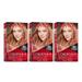 Revlon Colorsilk Beautiful Color Permanent Hair Color 3 Pack 85B Strawberry Blonde 3 Pack