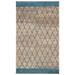 SAFAVIEH Natural Fiber NF951N Handmade Natural /Navy Rug