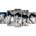 Design Art Backlit Mineral Macro 5 Piece Graphic Art on Wrapped Canvas Set