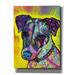 Epic Graffiti Jack Russell by Dean Russo Giclee Canvas Wall Art 12 x16