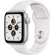 Used Apple Watch Series SE 40MM Silver - Aluminum Case - White Sport Band