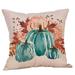 SDJMa Hello Fall Pumpkin Pillow Covers Happy Harvest Throw Pillow Covers 18 x 18 Inch Pillows Autumn Seasonal Cushion Case for Sofa Couch Deals !