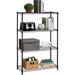 YRLLENSDAN Adjustable 4 Tier Wire Shelving Unit Rack 36Lx14Wx54H Metal Bathroom Storage Shelves for Bedroom Heavy Duty Metal Shelves for Storage Kitchen Garage