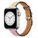 YuiYuKa Slim thin Leather Strap Compatible with Apple Wristwatches Bands 41mm Ultra 49mm 45mm 40mm 44mm 42mm 38mm Gilr Women Men Genuine Leather Band Replacement iWatch Band Series 9 8 5 4 3 SE 6 7