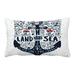 ECZJNT Land sea nautical vintage anchor skulls floral Pillow Case Pillow Cover Cushion Cover 20x30 Inch