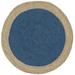 SAFAVIEH Natural Fiber NF801D Royal Blue / Natural Rug