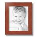 ArtToFrames 8x10 Inch Real Reclaimed Red Barnwood Picture Frame This Red Wood Poster Frame is Great for Your Art or Photos Comes with Regular Glass (4814)