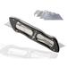 TÄ€KO X4- Retractable Utility Knife Instant Access to 3 Extra Blades Box Cutter Quick Change Lightweight Pocket Knife