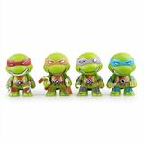4 Pcs Teenage Mutant Ninja Turtles Mini Action Figures Toy Gift TMNT Collection
