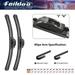 Feildoo 14 14 Windshield Wiper Blades Fit For Jeep Wrangler JK 2018 /Wrangler 2017-2007 Set of 2 for car front Window