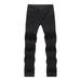 YFPWM Pants for Men Walk Pants Denim Pants Flared Pants Floral Pants Elastic Pants Tree Print Casual Pants Leather Pants Tight-fitting Ripped Stretch Motorcycle Denim Trouser