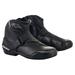 Alpinestars SMX-1 R V2 Mens Leather Motorcycle Boots Black 45 EUR