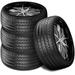 Set of 4 New Lexani LX-TWENTY 255/40R21 102Y XL All Season UHP High Performance Tires LXST202140030 / 255/40/21 / 2554021 Fits: 2017-22 Mercedes-Benz GLC300 4Matic 2020 BMW X3 M Competition