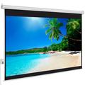 Zimtown 100 4:3 Electric Projector Projection Screen 80X60 RC Automatic Remote Control