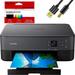 Canon Wireless Pixma Inkjet Printer w Scanner Up to 4800x1200 DPI Color Resolution + NeeGo Ink & Printer Cable