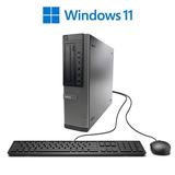 Used Dell Desktop Computer 7010 SFF with Windows 11 PC Intel Core i5 3.2 GHz DVD Wi-Fi USB Keyboard and Mouse - Choose Your Memory Storage and (Monitor Not Included)