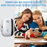 Kiplyki Wholesale 300Mbps Mini Wifi Booster Wifi Range Extender Internet Booster Router Wireless Repeater Amplifier