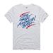 Men's Homage Heather Ash The Great American Bash Retro Event Logo T-Shirt