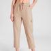 Athleta Pants & Jumpsuits | Athleta Silt Taupe Elastic Waist Farallon Cargo Crop Pant | Color: Cream/Tan | Size: Various