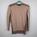 J. Crew Sweaters | J. Crew Wool Blend Colorblock Oversized Tunic Sweater Sz Xxs | Color: Brown/Tan | Size: Xxs