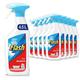 Flash Multi Purpose Bleach Spray, Floor Cleaner & Grease Remover, Crisp Lemons, 4.5 Litres (450 ml x 10)