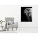 Artful Printers Black & White Elephant Acrylic Portrait Plastic/Acrylic in Black/Gray/White | 16 H x 16 W x 1 D in | Wayfair AC-16203172