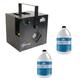 Chauvet Hurricane Haze 2D Water Based Smoke/Fog Machine & Fog Juice | Wayfair HURRICANE-HAZE2D + 2 x FJU