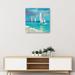 Longshore Tides Smooth Sailing by Studio Arts Canvas Art Print Canvas | 20 H x 20 W x 1.5 D in | Wayfair 3D7F4FF6F5DE487EAA5E38ED747FC1DA