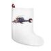 The Holiday Aisle® Ryuuk the Fish Dragon God Christmas Stocking Polyester in White | 16.54 H x 11.81 W in | Wayfair