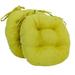 Latitude Run® Tangerine Dream Outdoor Seat Cushion Polyester in Yellow | 3.5 H x 16 W x 16 D in | Wayfair DD7E79E238A9488287E6D6D4EEA1621B